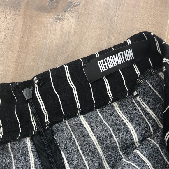 Reformation Belmont Sorrento striped wide leg pant - Picture 4 of 7